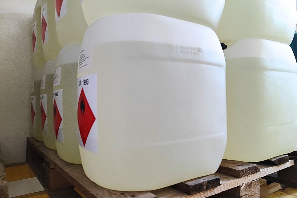 stopień napełnienia opakowań